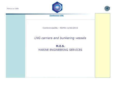 LNG carriers and bunkering vessels