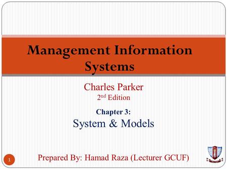 Management Information Systems