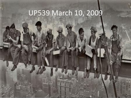 UP539 March 10, 2009. Supply-sidedemand-side Workers “sell” their labor power to employers Employers “buy” labor power from workers Workforce developmentEconomic.