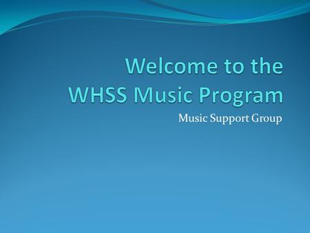 Music Support Group. Role of the MSG Sub-committee of the P&C assist the music teachers in the maintenance and enhancement of the music program Purchase,