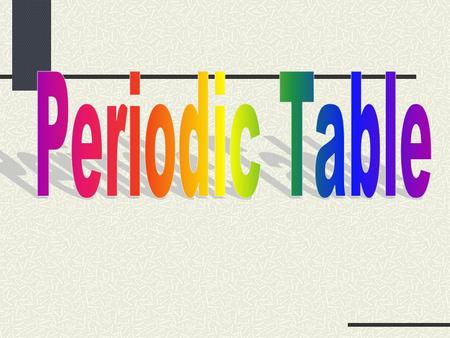 2 3 Interpreting the Periodic Table 4 1.Typically they have a shiny luster. 2.Relatively high density. 3.Malleable ( they can be hammered into thin.