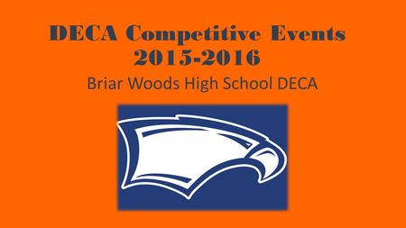 DECA Competitive Events