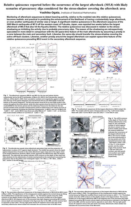 Relative quiescence reported before the occurrence of the largest aftershock (M5.8) with likely scenarios of precursory slips considered for the stress-shadow.