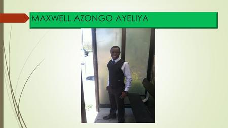 MAXWELL AZONGO AYELIYA. FLOOD This is the natural overflow or overbanks flow of a river. flood is a natural event that can have far reaching effects on.