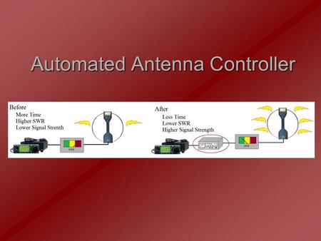 Automated Antenna Controller. Our Team Sam Bryan – Team Leader Electrical Engineer LCD Hardware LCD Software Power Calculations Brandon Gray Electrical.