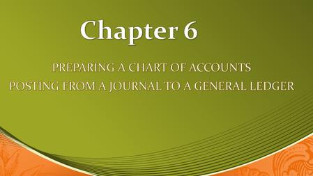 Define accounting terms related to posting from a journal to a general ledger. Define accounting terms related to posting from a journal to a general.