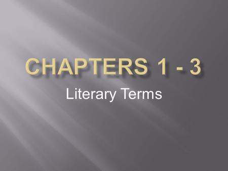 Literary Terms.  Hook - a hook is a snappy, quick-moving opening that gets the reader's attention early in an essay or short story.  Reread the first.