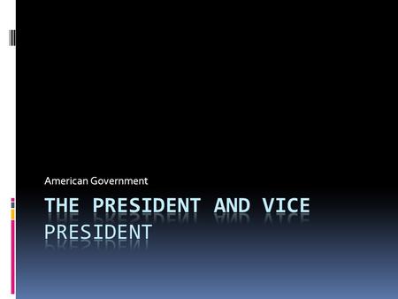 American Government. Bellwork  “The presidency has made every man who occupied it, no matter how small, bigger than he was; and no matter how big, not.