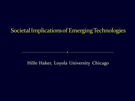 Hille Haker, Loyola University Chicago. 1. Continue research on somatic gene editing with due oversight and ethical, social, and legal studies 2. Set.