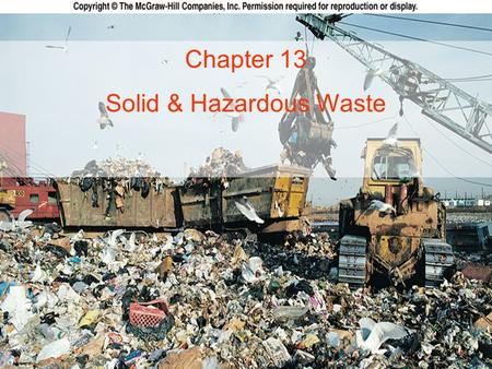 Solid & Hazardous Waste