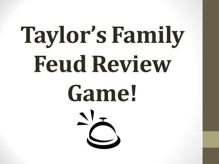 Taylor’s Family Feud Review Game!. What was Prince Henry’s role in European exploration?