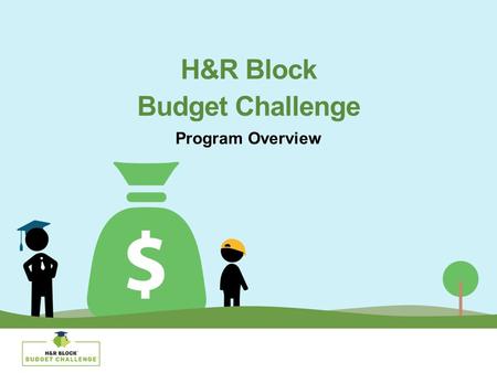 H&R Block Budget Challenge