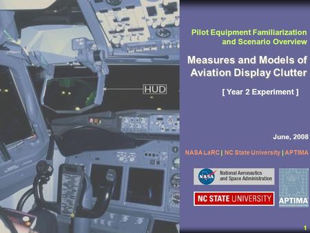 Measures and Models of Aviation Display Clutter