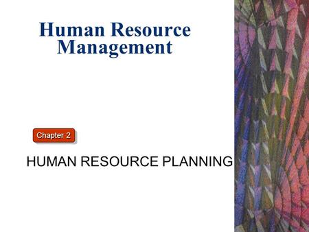 Human Resource Management