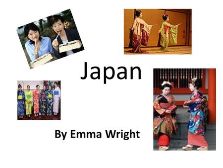 Japan By Emma Wright. Contents 1.Common sayings 2.Currency 3.Flag 4.Japanese Alphabet 5.Traditional Festivals 6.Family Structure 7.Itinerary 8.Photo Page.