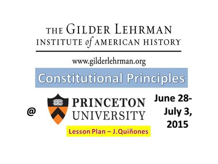 June July 3, 2015 June July 3, 2015. Theme: Federalism & Gun Control.