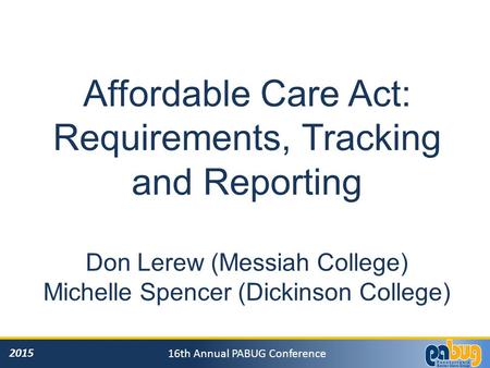 Affordable Care Act: Requirements, Tracking and Reporting