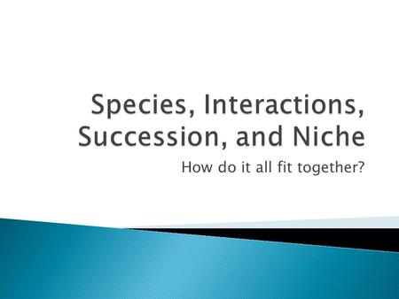 How do it all fit together?.  A group of organisms genetically similar enough to have viable (fertile) offspring.  Breeding within the species = Intraspecific.