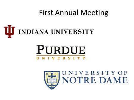 First Annual Meeting. Pioneering the Use of Genomic Biomarkers in Assessing Risk to Environmental and Human Health An established and effective collaboration.