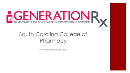 South Carolina College of Pharmacy