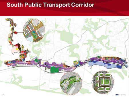 South Public Transport Corridor. North Public Transport Corridor.