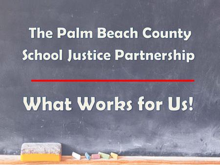 Why We Do It! YOUTH BENEFITS Improved academic performance – Grades, attendances, referrals Ability to address transportation issues Appropriate educational.