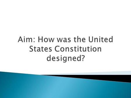 SectionSubject PreambleStates the purpose of the Constitution Article ILegislative Branch Article IIExecutive Branch Article IIIJudicial Branch Article.