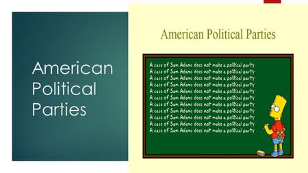 American Political Parties