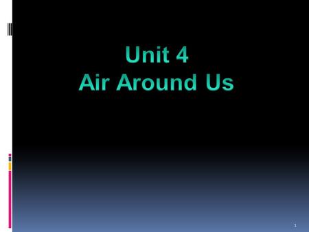 1. Weather and the Atmosphere 2 The weather may be hot or cold, wet or dry 3 Vocabulary: weather The condition of the air around us.