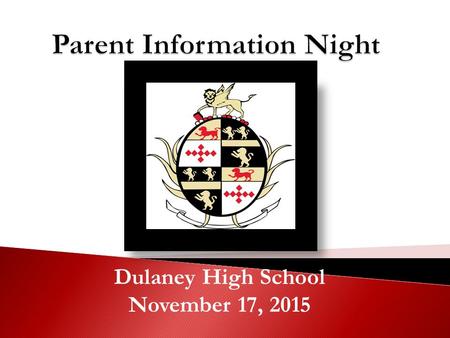 Parent Information Night