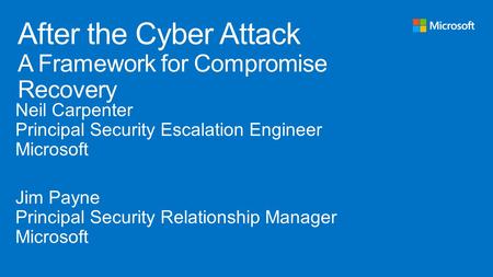 If a bad guy can alter the operating system on your computer, it's not your computer anymore A bad guy could have altered the operating system on EVERY.