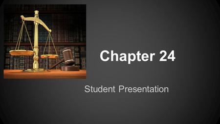 Chapter 24 Student Presentation. When is Discrimination Illegal? ●Discrimination: The unorthodox treatment of employees is recognized as illegal when.