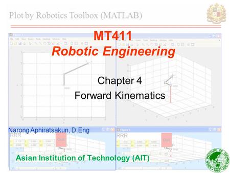 MT411 Robotic Engineering