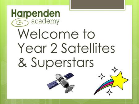 Welcome to Year 2 Satellites & Superstars. Our Team  Laura, Satellite teacher, Monday to Friday  Lee, Satellite AT, Monday to Friday  Kath, Superstars.