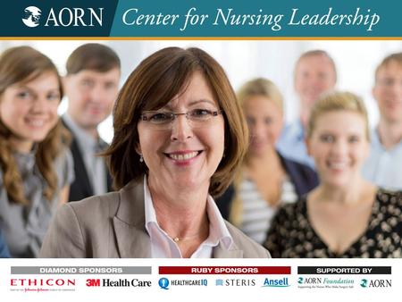 NURSE EXECUTIVE LEADERSHIP SERIES APRIL – MAY 2014 One Day Education and Networking Event: The Low-Waste, High-Efficiency, Top-Quality OR Presenter: