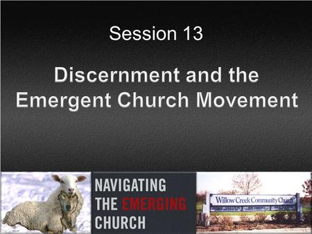 Emergent Church Movement