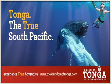 To. Tourism in Tonga Overview Tourism Sector Tourism has been identified by successive Governments, private sector, and communities as the Major economic.