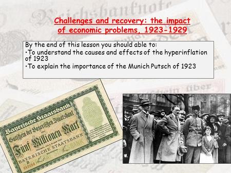 Challenges and recovery: the impact of economic problems,