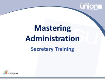 Mastering Administration Secretary Training. Icebreaker.