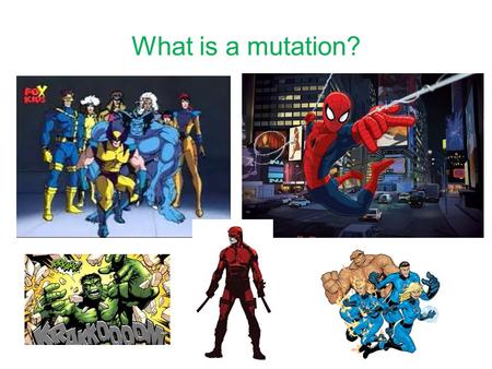 What is a mutation?. Genetic Disorders Make a list of all the genetic disorders you have heard of – do you know what causes them?