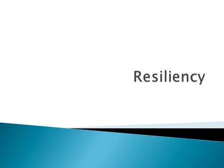 How do we create a school environment in which students are more likely to develop a resilient mindset, an environment that maximizes the probability.