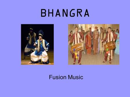 BHANGRA Fusion Music. HISTORY Post War Britain 1950s and 60s Why was there a shortage of working class jobs? How did Britain solve this problem? Which.