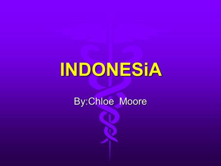 INDONESiA By:Chloe Moore INTRODUCTION The Dutch began to colonize Indonesia in the early 17th century; the islands were occupied by Japan from 1942 to.