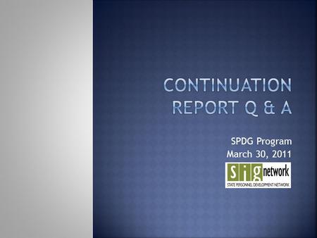 SPDG Program March 30, 2011.  Registering with G5 is a three step process:  1) Requesting an Account,  2) Activating Your Account, and  3) Identifying.