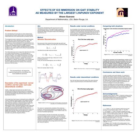 Introduction Problem Defined The understanding of human gait is an active research topic. New approaches reveal the need to apply more sophisticated mathematical.