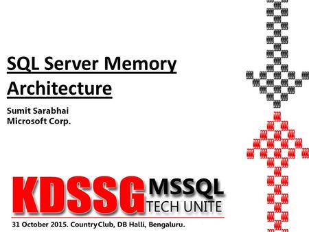 SQL Server Memory Architecture Sumit Sarabhai Microsoft Corp.