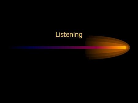 Listening A good listener is not only popular everywhere, but after a while he gets to know something. The forgotten art of communication; no one teaches.