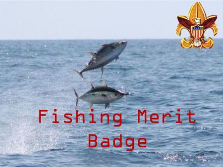 Fishing Merit Badge.