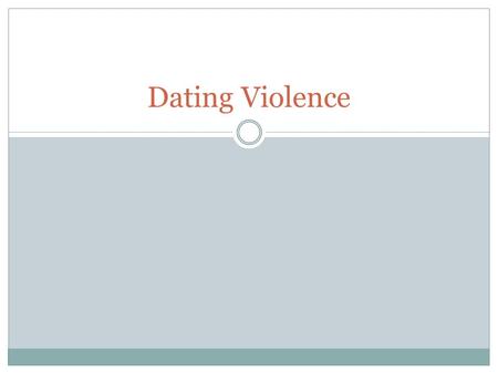 Dating Violence. What to know… Date abuse is any hurtful or unwanted behavior done to another person by a dating partner It can be physical, verbal, emotional,