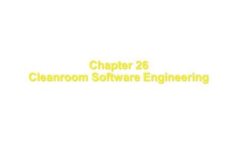 1 These courseware materials are to be used in conjunction with Software Engineering: A Practitioner’s Approach, 5/e and are provided with permission by.